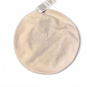 Parkhurst Cream Knit Beret